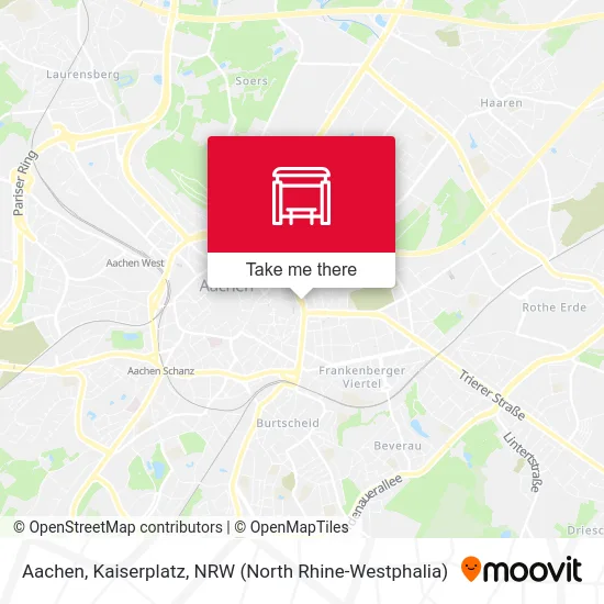 Карта Aachen, Kaiserplatz