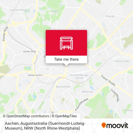 Карта Aachen, Augustastraße (Suermondt-Ludwig-Museum)
