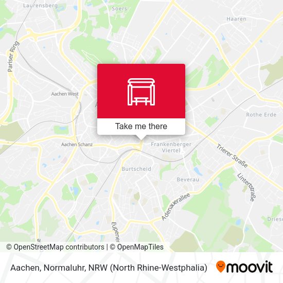 Карта Aachen, Normaluhr