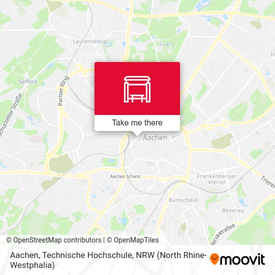 Карта Aachen, Technische Hochschule