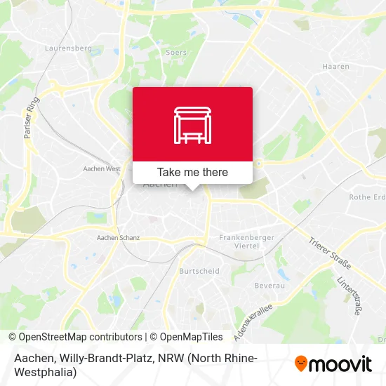 Карта Aachen, Willy-Brandt-Platz