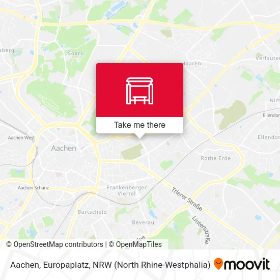 Карта Aachen, Europaplatz