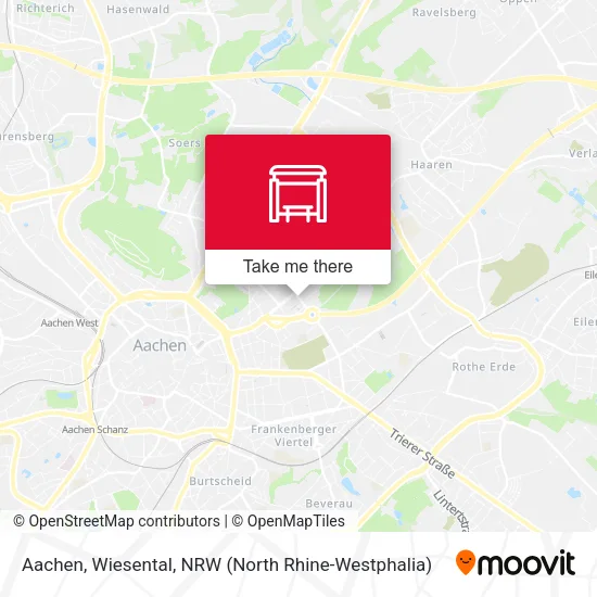Карта Aachen, Wiesental