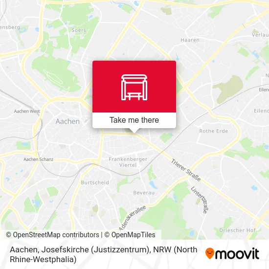 Карта Aachen, Josefskirche (Justizzentrum)