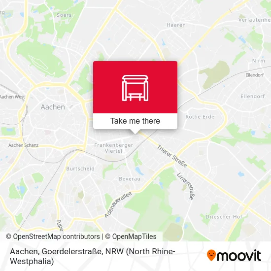 Карта Aachen, Goerdelerstraße