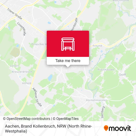 Карта Aachen, Brand Kollenbruch