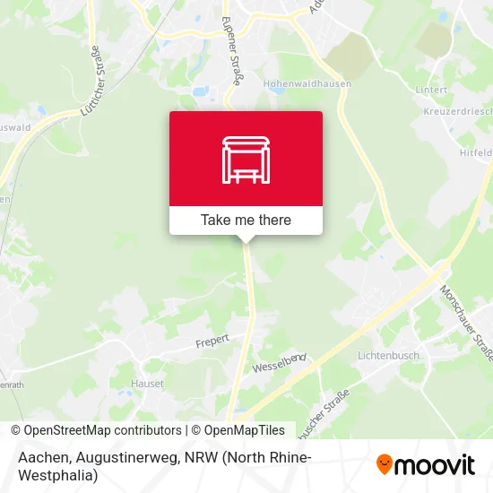 Карта Aachen, Augustinerweg
