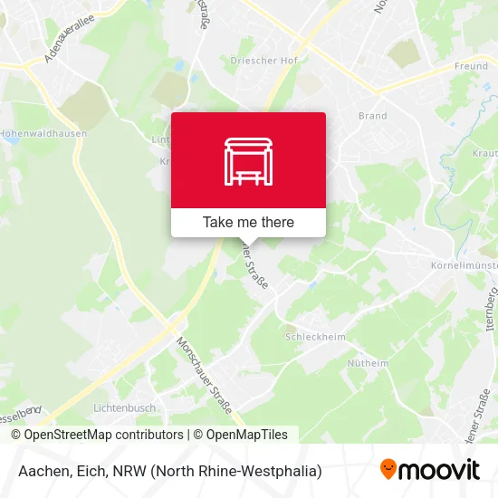 Карта Aachen, Eich
