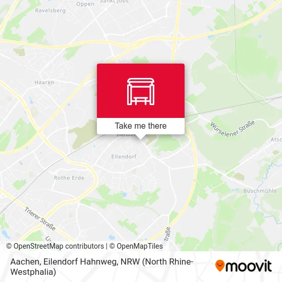 Карта Aachen, Eilendorf Hahnweg