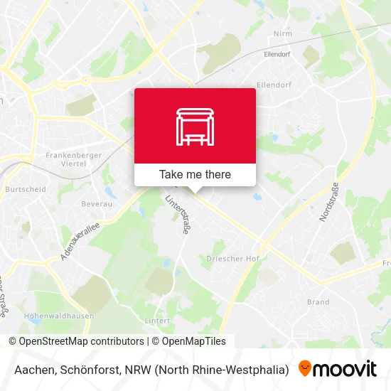 Карта Aachen, Schönforst