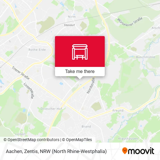 Карта Aachen, Zentis