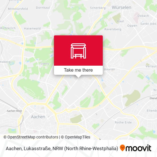Aachen, Lukasstraße map