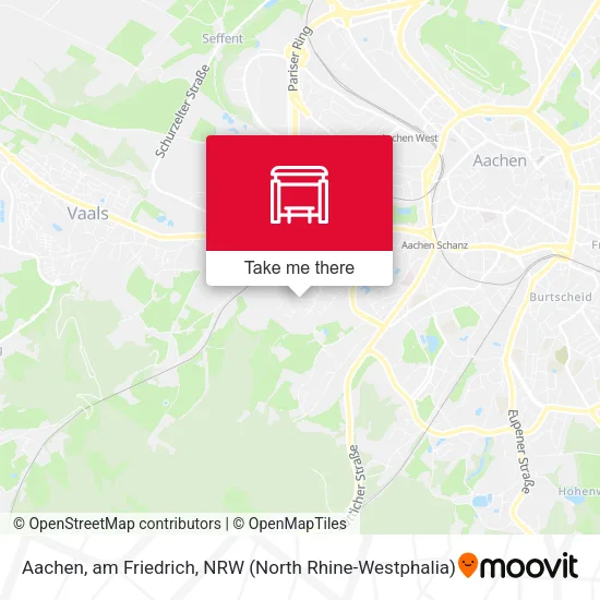 Карта Aachen, am Friedrich