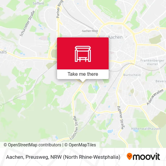 Карта Aachen, Preusweg