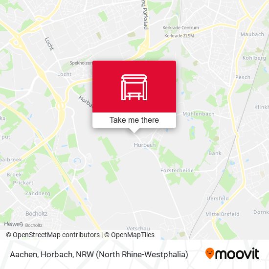 Карта Aachen, Horbach