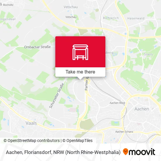 Карта Aachen, Floriansdorf