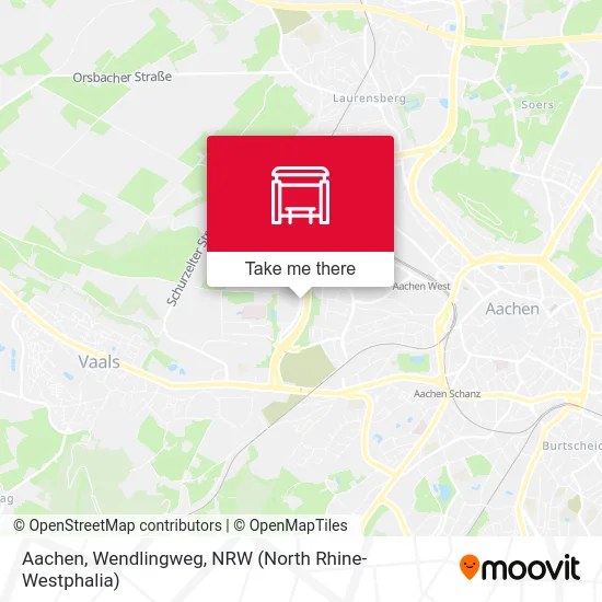 Aachen, Wendlingweg map