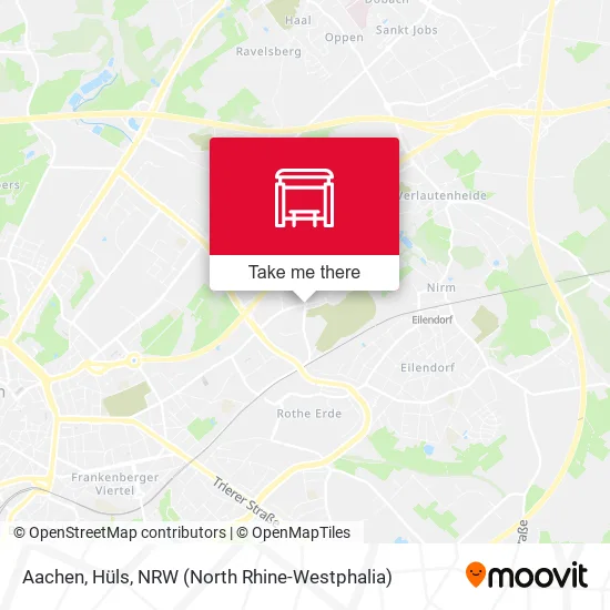 Карта Aachen, Hüls