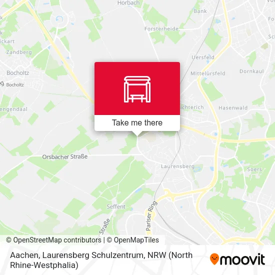 Карта Aachen, Laurensberg Schulzentrum
