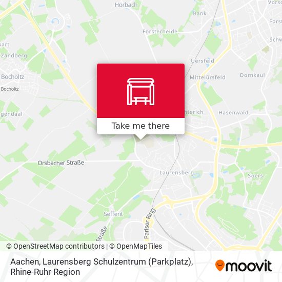 Aachen, Laurensberg Schulzentrum (Parkplatz) map
