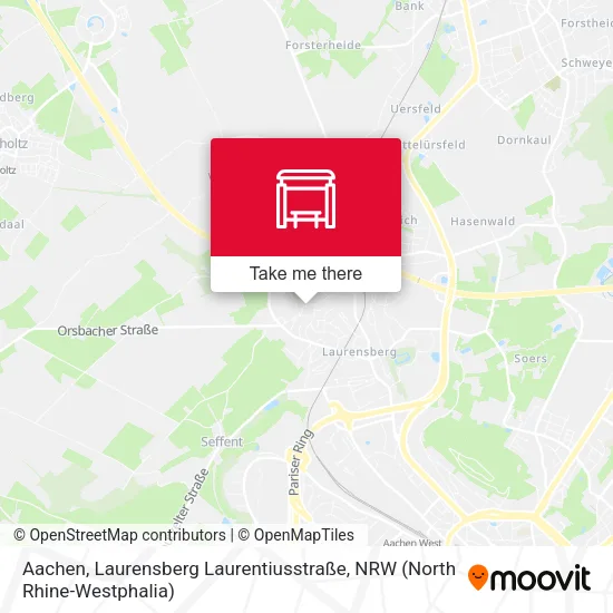 Карта Aachen, Laurensberg Laurentiusstraße