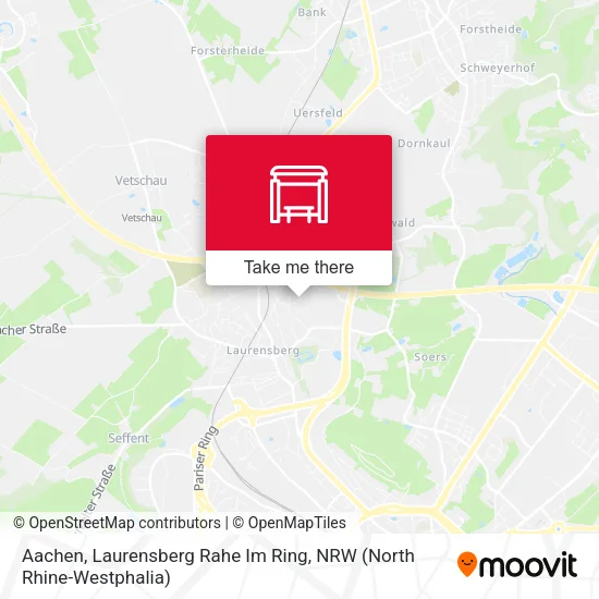 Карта Aachen, Laurensberg Rahe Im Ring