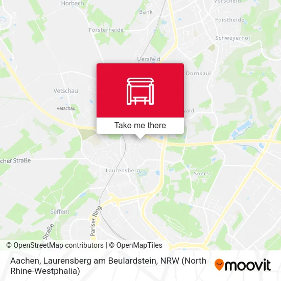 Карта Aachen, Laurensberg am Beulardstein