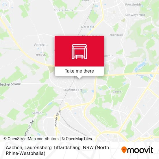 Карта Aachen, Laurensberg Tittardshang