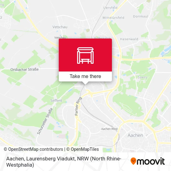 Карта Aachen, Laurensberg Viadukt