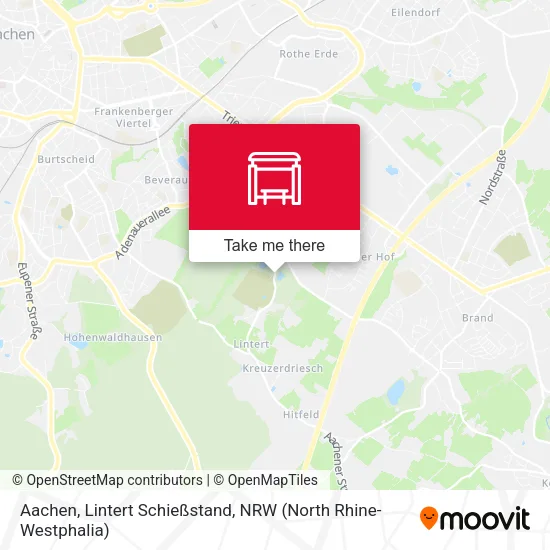 Aachen, Lintert Schießstand map