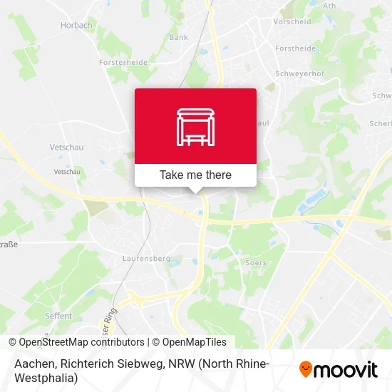 Карта Aachen, Richterich Siebweg