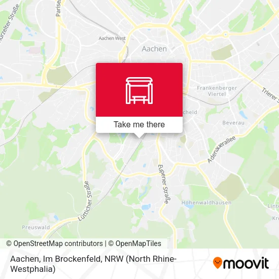 Карта Aachen, Im Brockenfeld