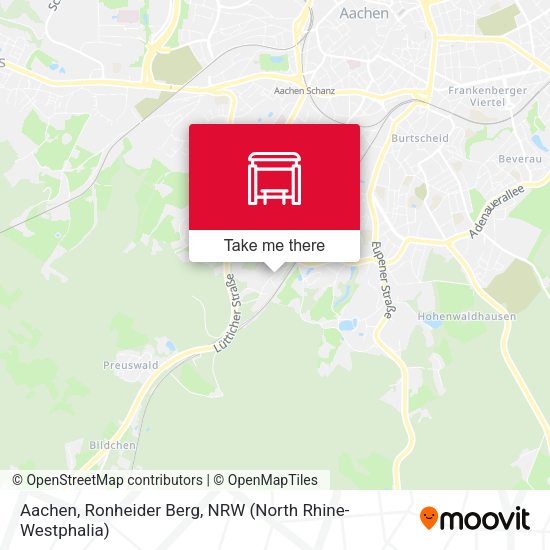 Карта Aachen, Ronheider Berg