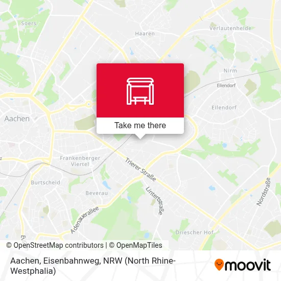 Aachen, Eisenbahnweg map
