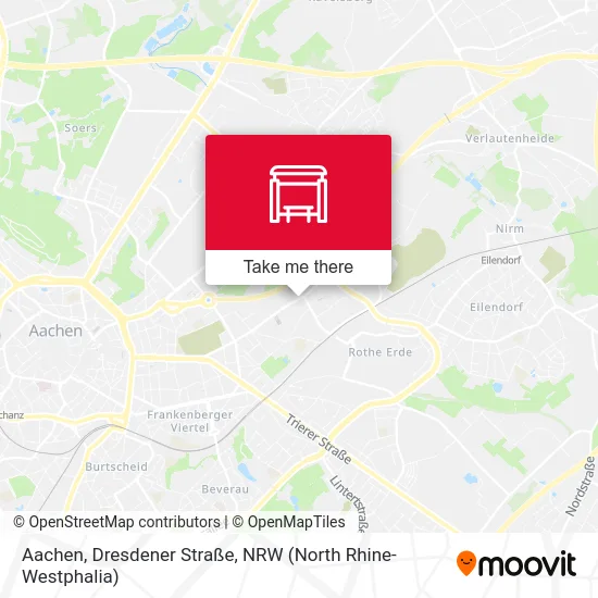 Карта Aachen, Dresdener Straße