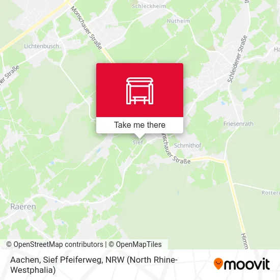 Карта Aachen, Sief Pfeiferweg