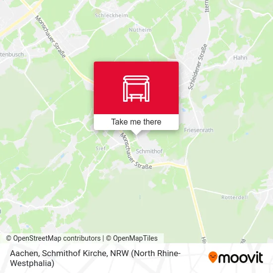 Карта Aachen, Schmithof Kirche