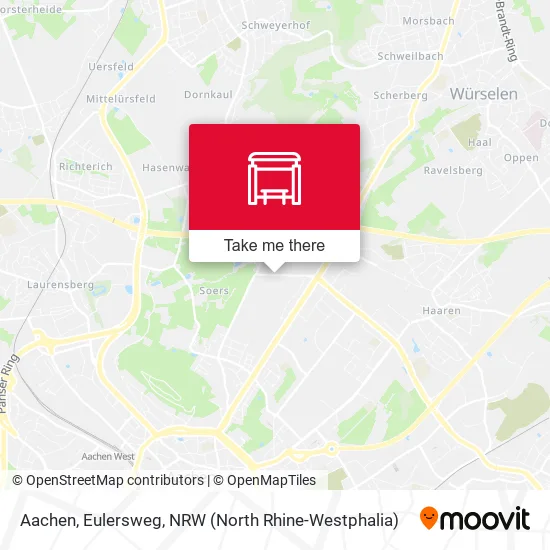 Карта Aachen, Eulersweg