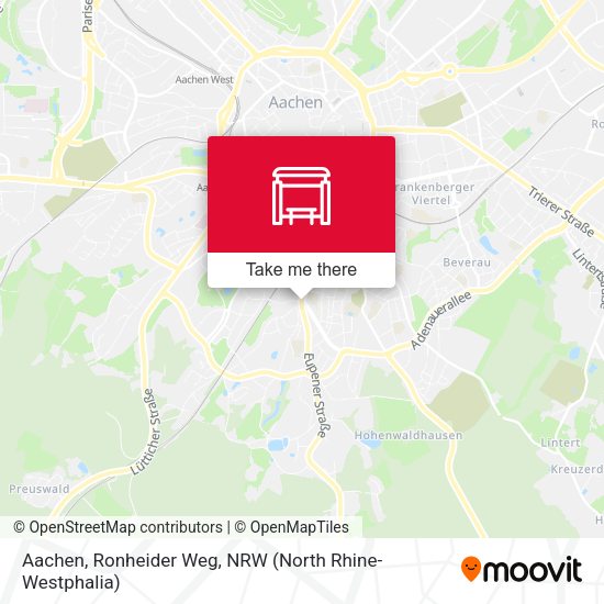 Карта Aachen, Ronheider Weg