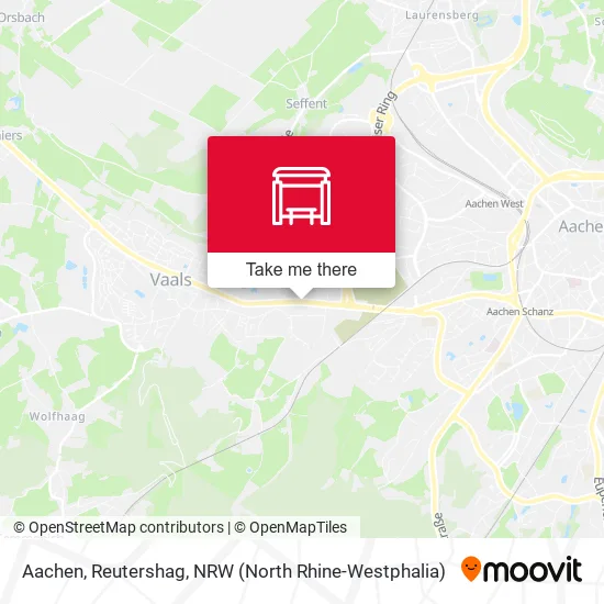Карта Aachen, Reutershag