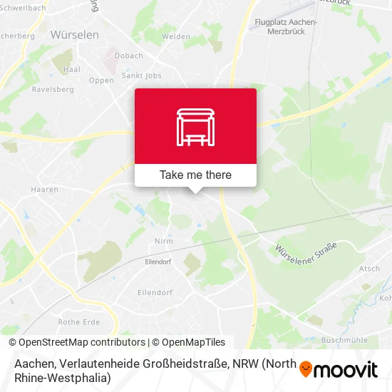 Карта Aachen, Verlautenheide Großheidstraße