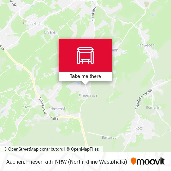 Карта Aachen, Friesenrath