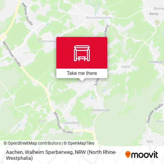 Карта Aachen, Walheim Sperberweg