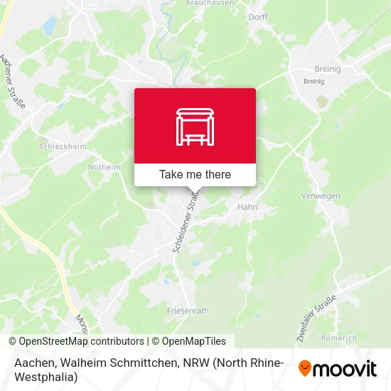 Карта Aachen, Walheim Schmittchen