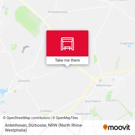 Aldenhoven, Dürboslar map