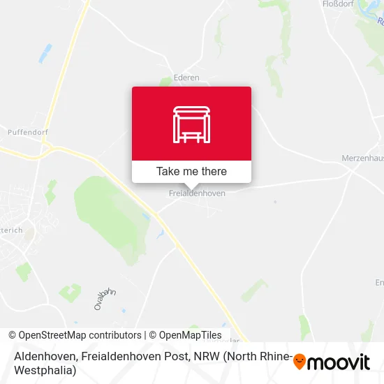 Aldenhoven, Freialdenhoven Post map