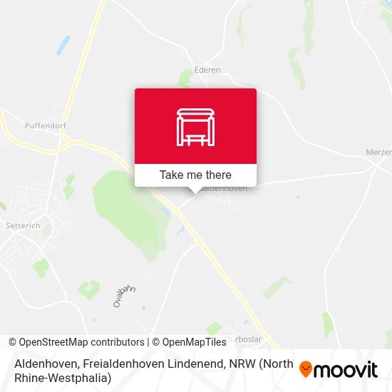 Aldenhoven, Freialdenhoven Lindenend map