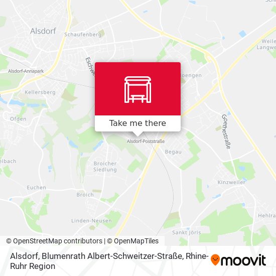 Alsdorf, Blumenrath Albert-Schweitzer-Straße map
