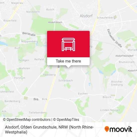 Alsdorf, Ofden Grundschule map