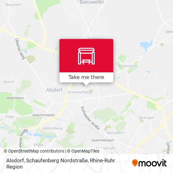 Alsdorf, Schaufenberg Nordstraße map
